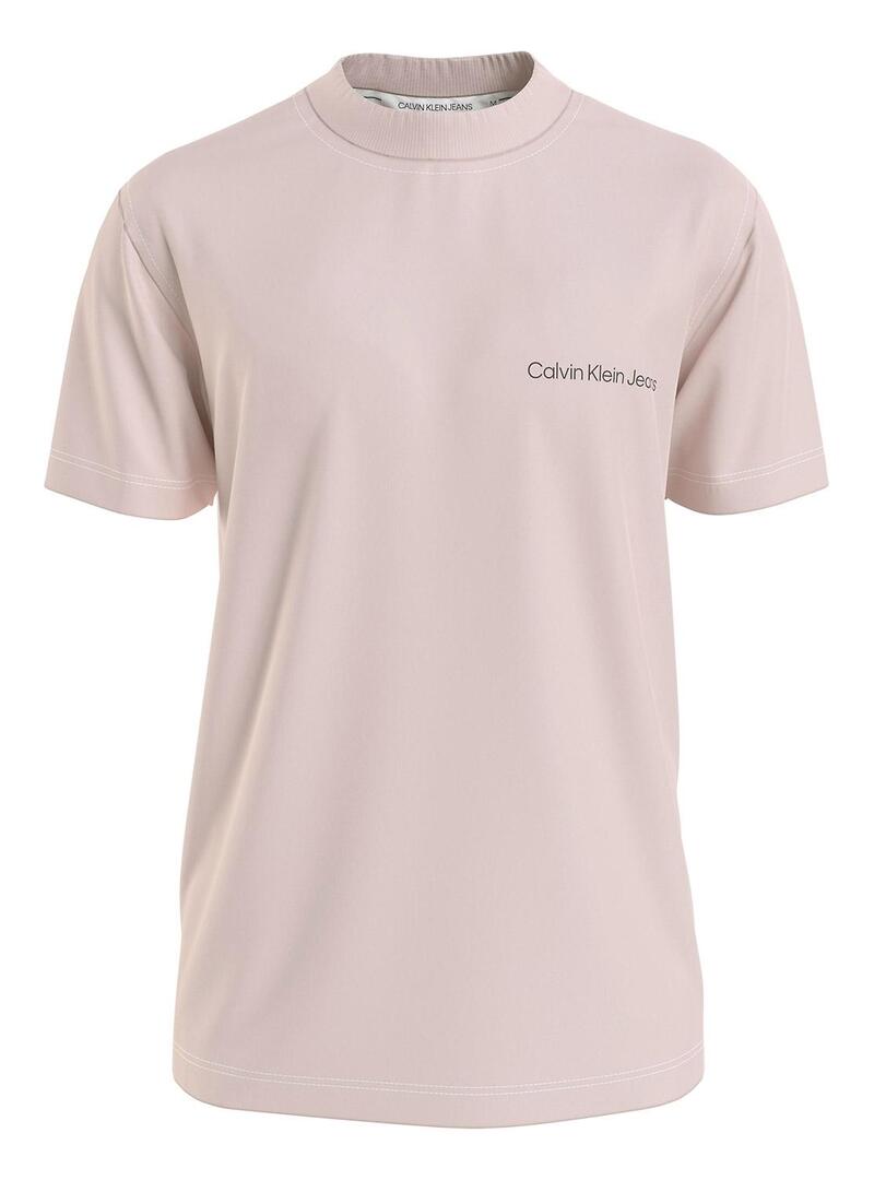 Maglietta Calvin Klein Institutional rosa Uomo