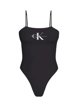 Body Calvin Klein Monologo Strappy Nero Donna