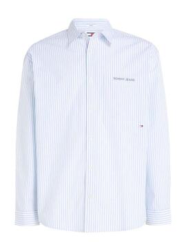 Camicia Tommy Jeans Classic Strisce per Uomo