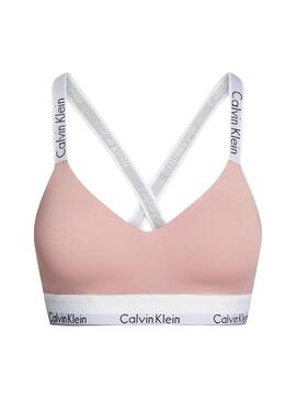 Bralette Calvin Klein Light Rosa per Donna