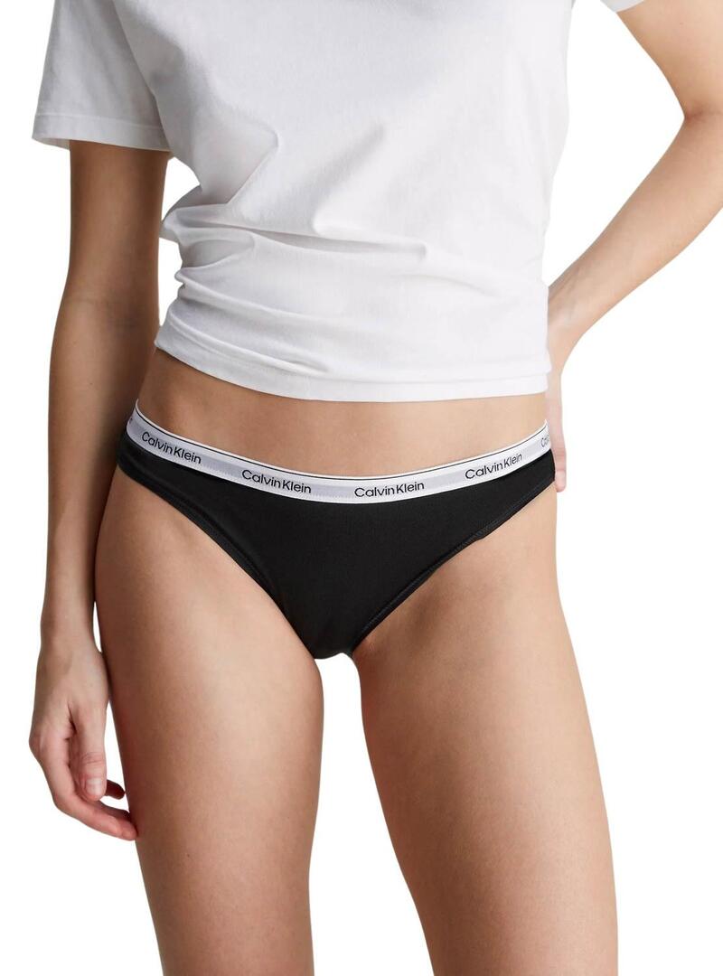 Mutandine Calvin Klein Basic nere per donna