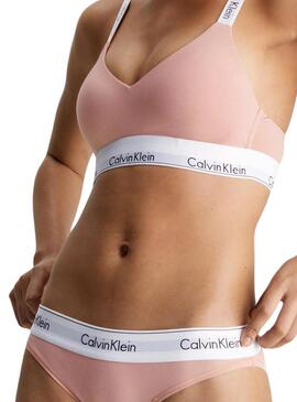 Mutandine Calvin Klein Dued Rosa per Donna