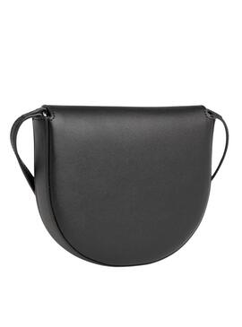 Tracolla Calvin Klein Saddle nera per donna