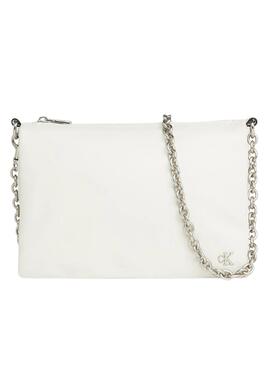 Borsa Calvin Klein Micro Bianca da Donna