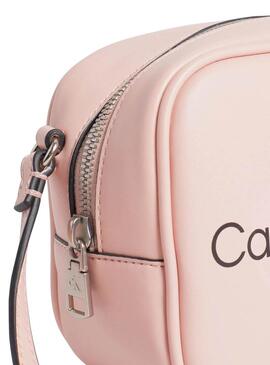 Borsa Calvin Klein Cam Rosa per Donna