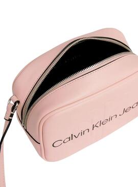 Borsa Calvin Klein Cam Rosa per Donna