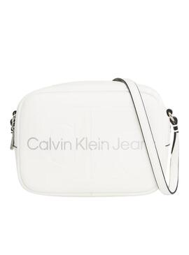 Borsa Calvin Klein Cam Bianca per Donna