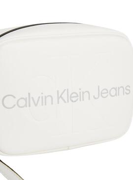 Borsa Calvin Klein Cam Bianca per Donna