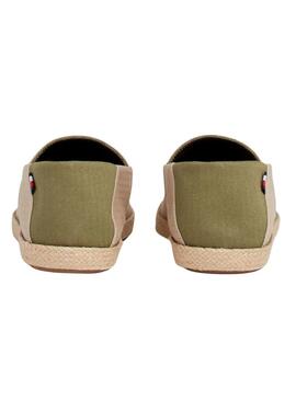 Espadrilles Tommy Hilfiger Core beige per uomo.