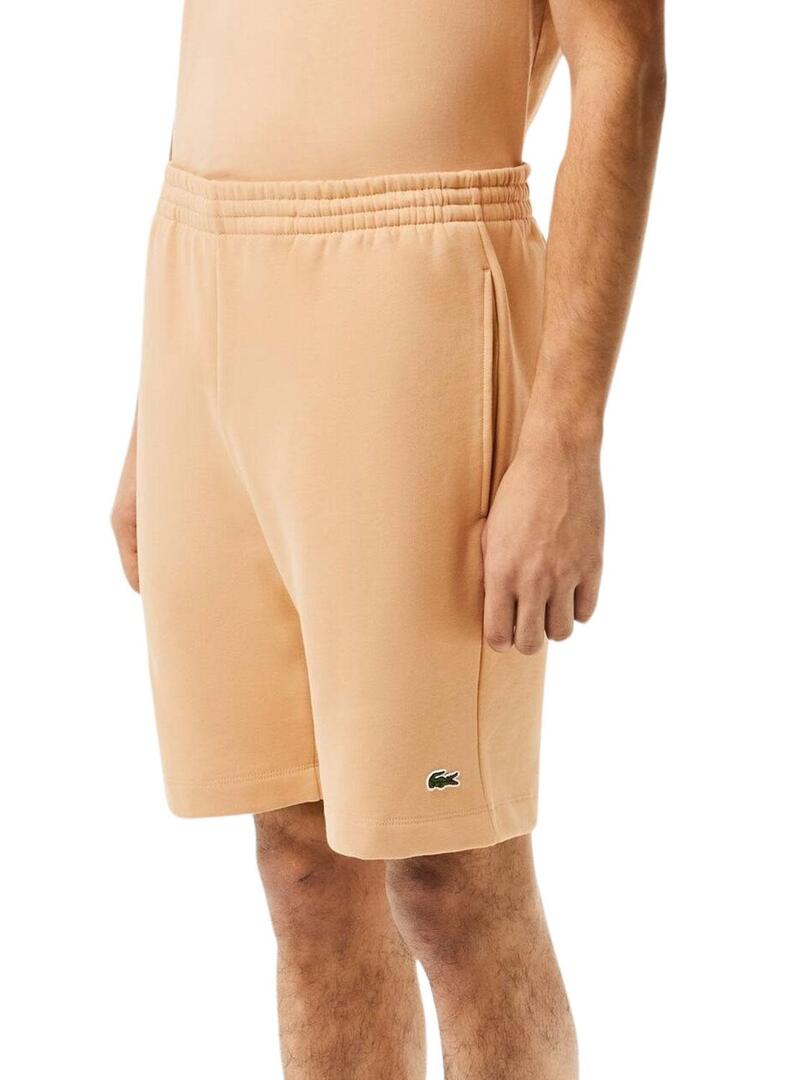 Bermuda Lacoste Eco Beige per Uomo