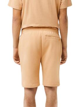 Bermuda Lacoste Eco Beige per Uomo