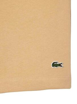 Bermuda Lacoste Eco Beige per Uomo