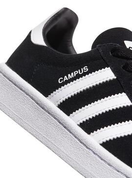 Sneaker Adidas Campus J Black Bambino e Bambina