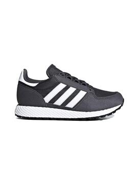 Scarpa unisex Adidas Forest Grove J nera