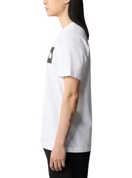 Maglietta The North Face Fine Tee Bianca Uomo