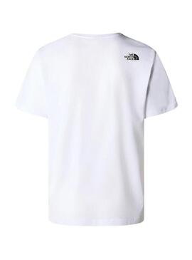 Maglietta The North Face Fine Tee Bianca Uomo