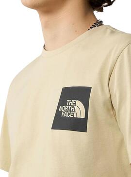 Maglietta The North Face Fine Tee Beige Uomo