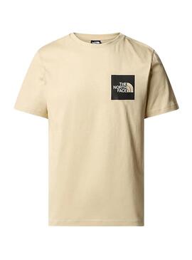 Maglietta The North Face Fine Tee Beige Uomo