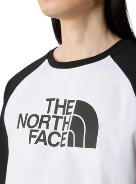 Maglietta The North Face Raglan Easy Bianca Uomo