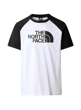 Maglietta The North Face Raglan Easy Bianca Uomo