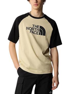 Maglietta The North Face Raglan Easy Beige Uomo