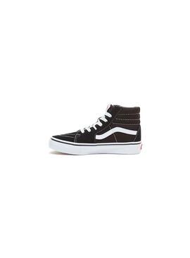 Scarpe da ginnastica Vans Sk8-Hi nere per ragazzi e ragazze