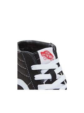 Scarpe da ginnastica Vans Sk8-Hi nere per ragazzi e ragazze