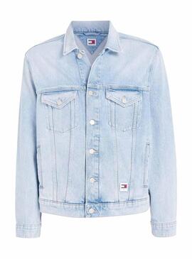 Giubbotto Tommy Jeans Ryan Blu per Uomo