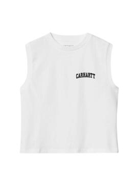 Maglietta Carhartt University bianca per donna