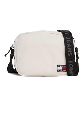 Borsa Tommy Jeans Essential Crossover Bianco Donna