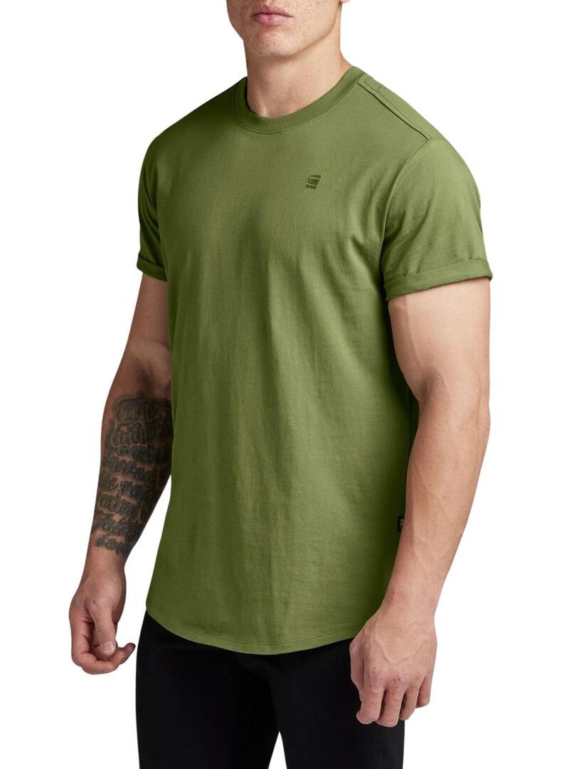 Maglietta G-Star Lash verde per uomo