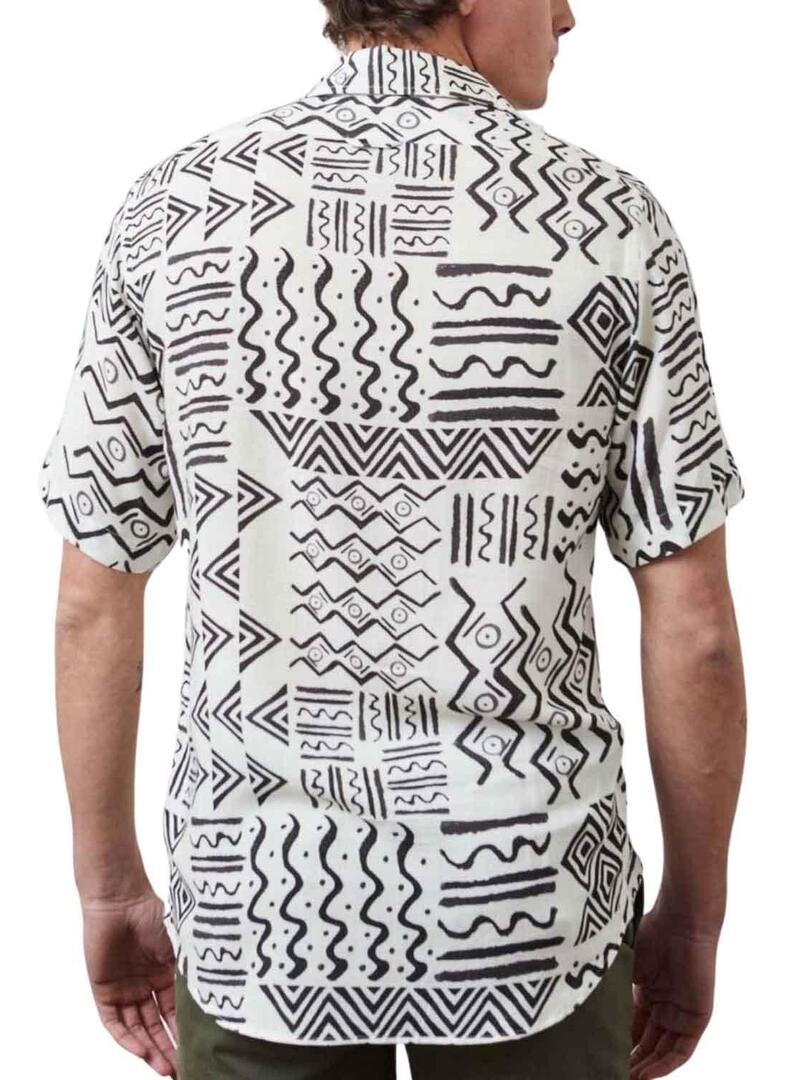 Camicia stampata etnica Altonadock per uomo