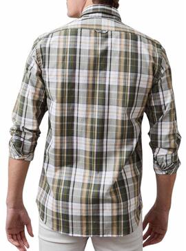 Camicia Altonadock a Quadri Verde per Uomo