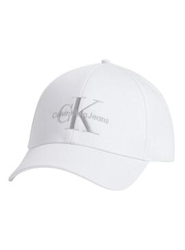 Cappello Calvin Klein Monogram Bianco