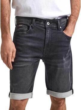 Bermuda Pepe Jeans Gymdigo Nero per Uomo