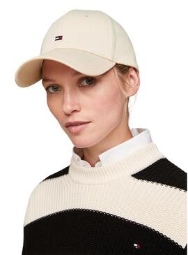 Cappello Tommy Hilfiger Essential Flag Beige