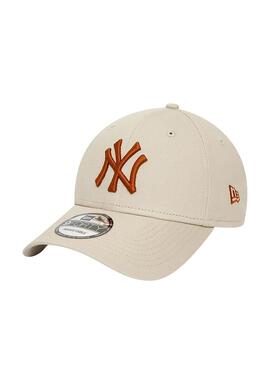 Cappello New Era New York Yankees League 9FORTY Beige