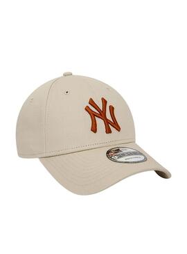 Cappello New Era New York Yankees League 9FORTY Beige