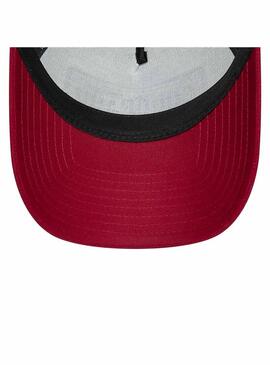 Cappello New Era Patch Trucker Bordeaux Marino