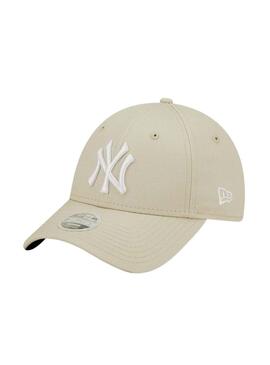 Berretto New Era New York Yankees League W Beige