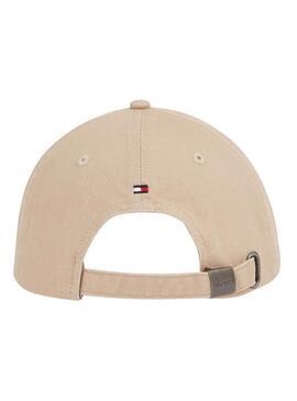 Cappello Tommy Hilfiger Monotype Beige per uomo.