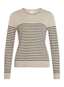 Maglia Vila Bella Beige per donna