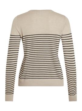 Maglia Vila Bella Beige per donna