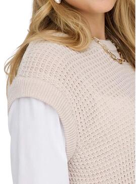 Maglia Only Viani Beige solo per donna