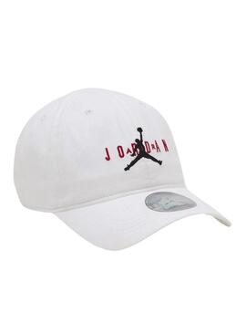 Cappello Jordan Jumpman bianco per bambino.