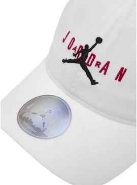 Cappello Jordan Jumpman bianco per bambino.