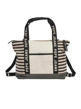 Borsa Pepe Jeans Zoey Lottie Bianca e Nera