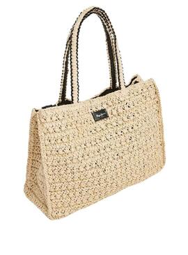 Borsa Pepe Jeans Jaina Soleil Beige per donna