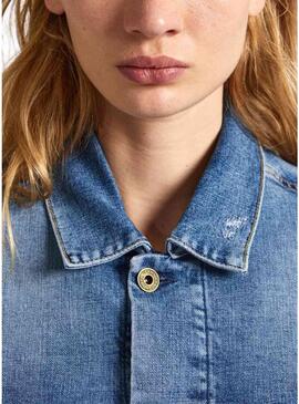 Giacca di jeans Pepe Jeans Boyfriend da donna