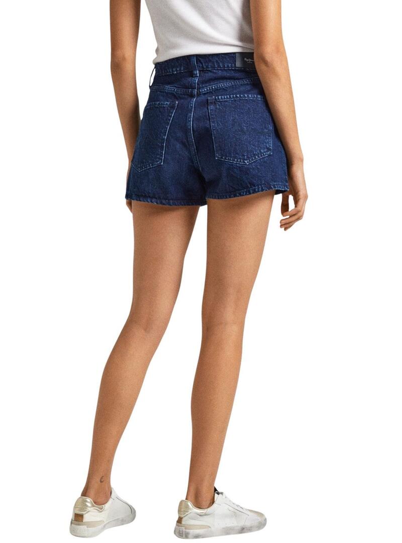 Shorts in denim a-line Pepe Jeans per donna